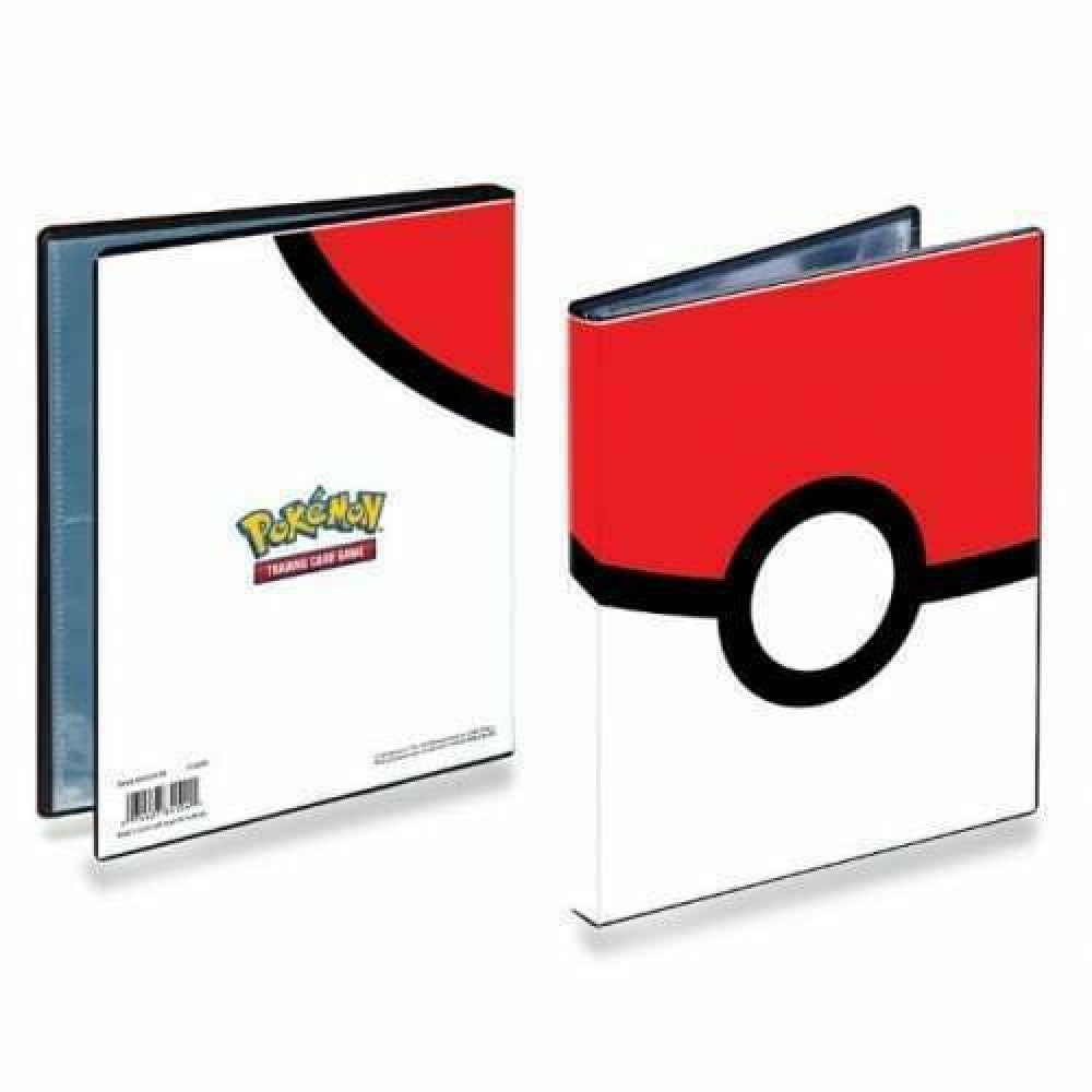 Pokemon 9-Pocket Portfolio/Binder - Poke Ball-90 collectible cards single-loaded or 180 double-loaded.