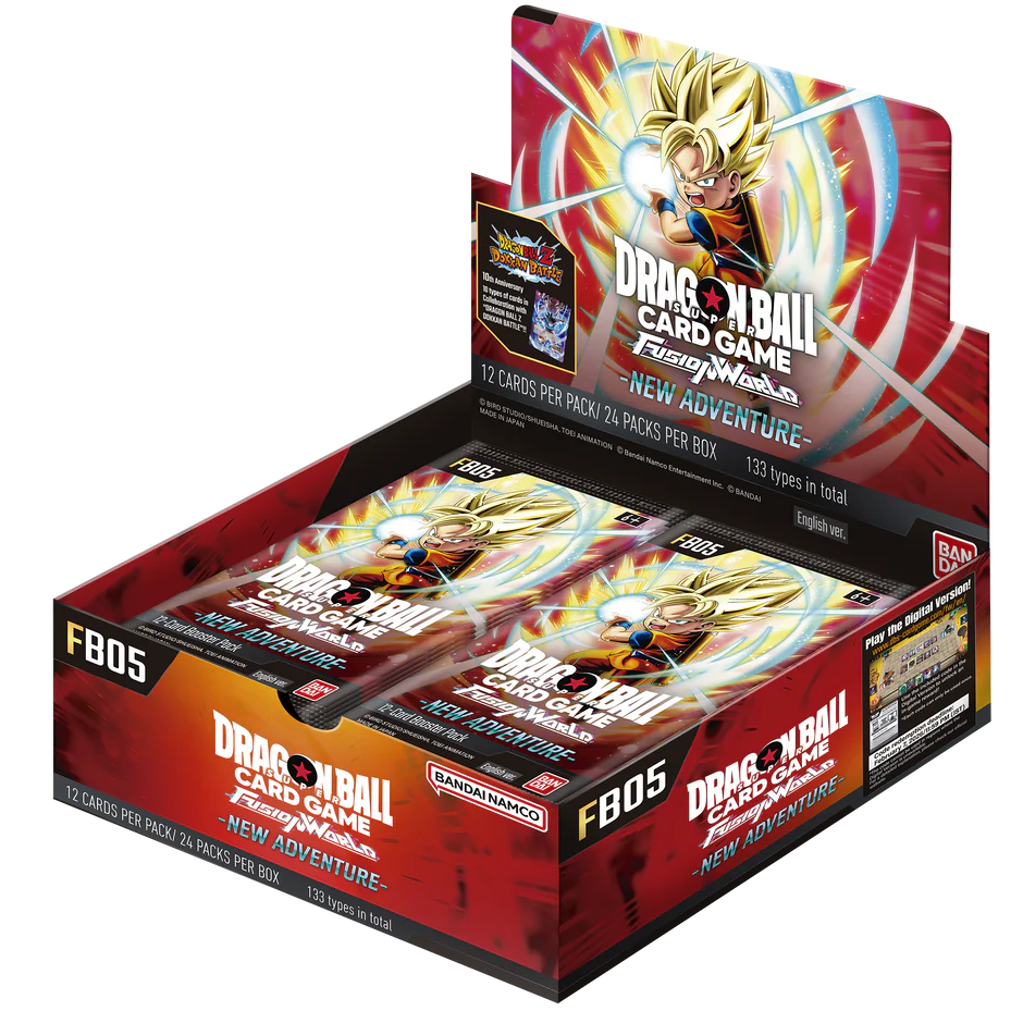 Dragon Ball Z - Fusion World: New Adventure (FB05) Boosters (24ct)