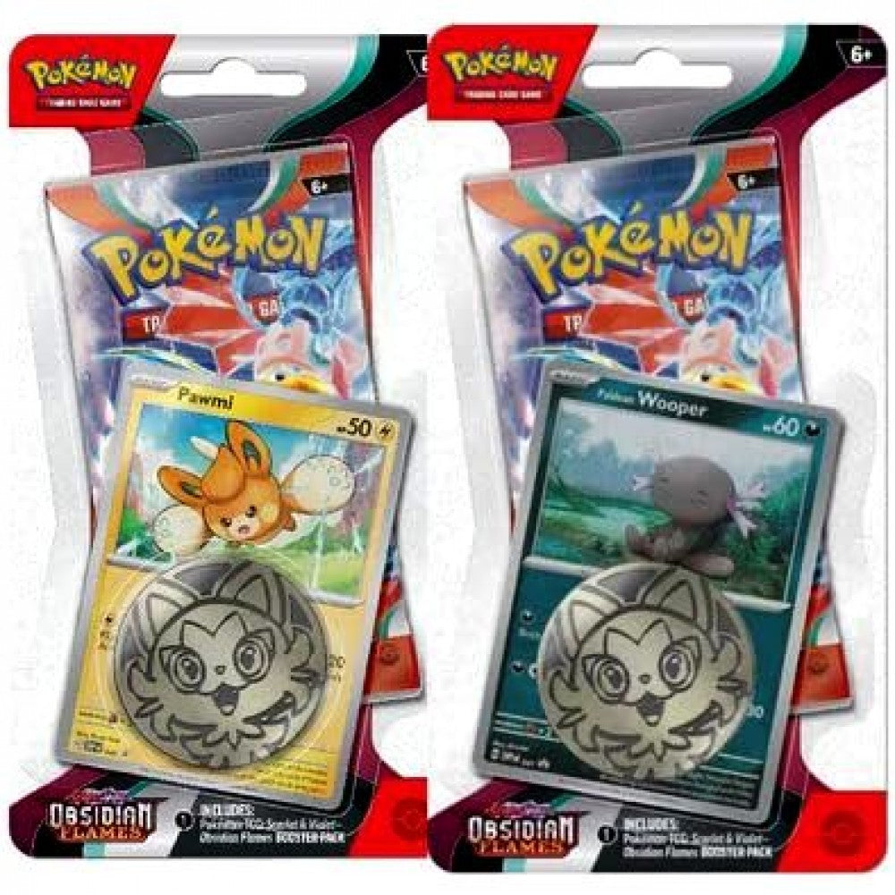 Pokemon Scarlet & Violet 3: Obsidian Flames Checklane Blister 1x pack