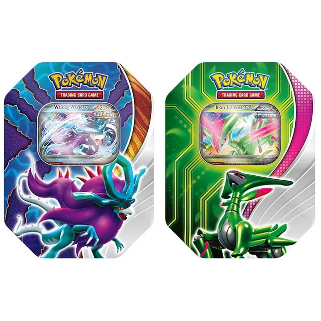 Pokémon Paradox Clash (Walking Wake/Iron Leaves) Tins