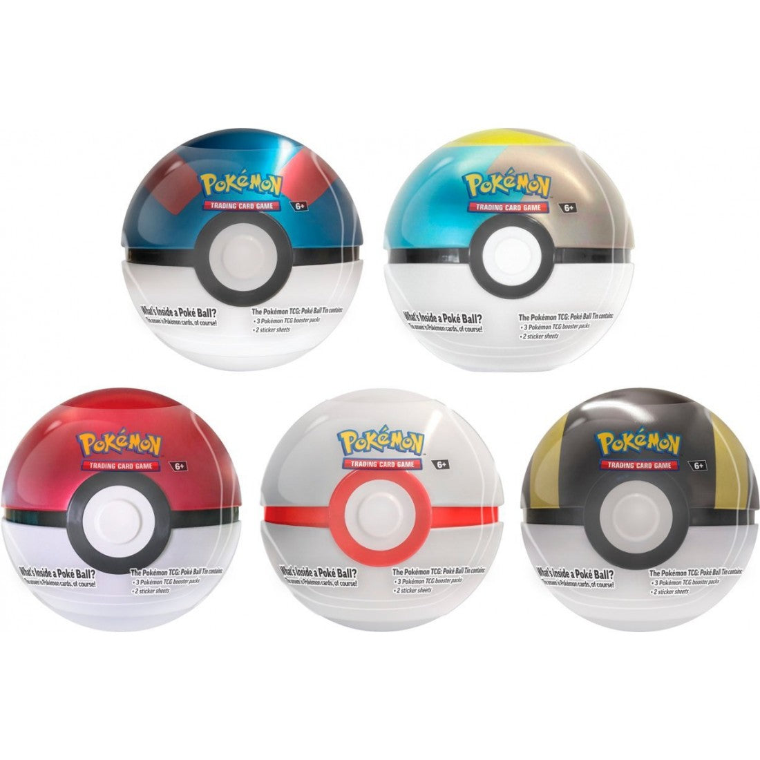 Pokémon Trading Card Game Series 10 : 2024 PokeBall Tin