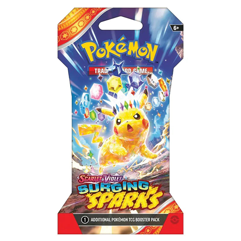 Pokémon - Scarlet & Violet - Surging Sparks - Sleeved Booster x1