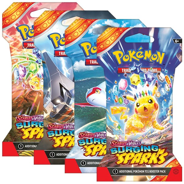 Pokémon - Scarlet & Violet - Surging Sparks - Sleeved Booster x1