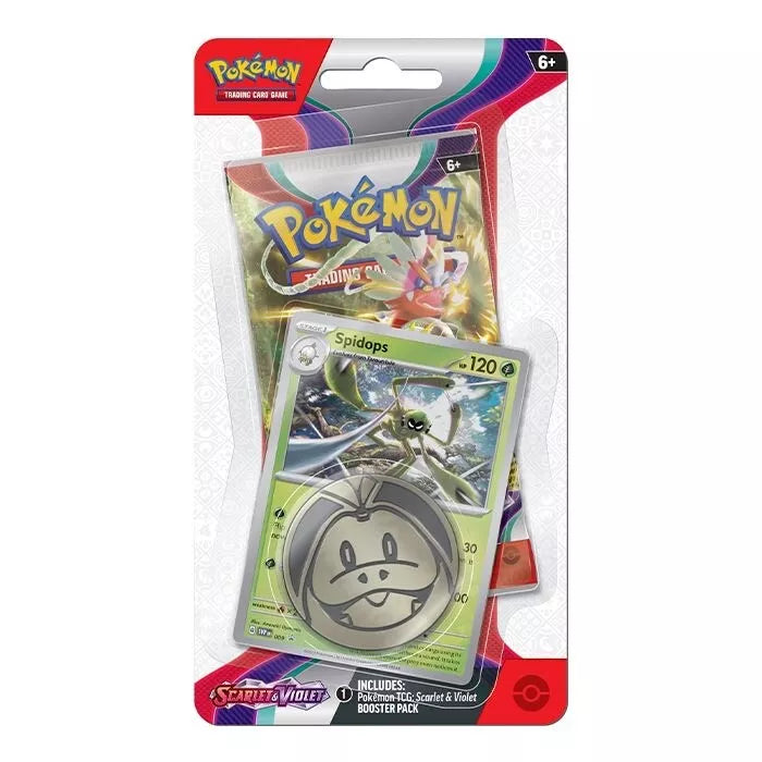Pokémon - Scarlet and Violet (Base Set) 1 Pack Blister Spidops