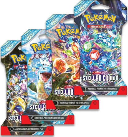 Pokémon TCG: Scarlet & Violet-Stellar Crown Sleeved Booster Pack x1
