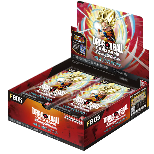 Dragon Ball Z - Fusion World: New Adventure (FB05) Boosters (24ct)