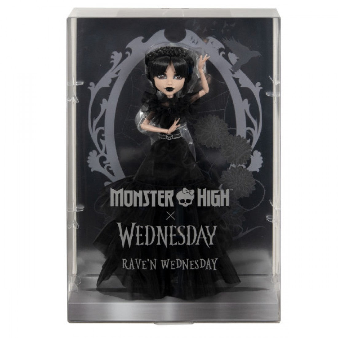 Monster High RAVE 'N' DRESS Wednesday (HXJ03) - MAXIMUM 1 PER CUSTOMER DOLL