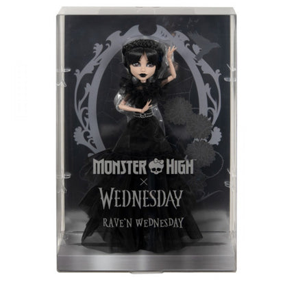 Monster High RAVE 'N' DRESS Wednesday (HXJ03) - MAXIMUM 1 PER CUSTOMER