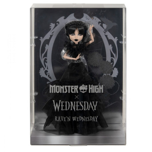 Monster High RAVE 'N' DRESS Wednesday (HXJ03) - MAXIMUM 1 PER CUSTOMER
