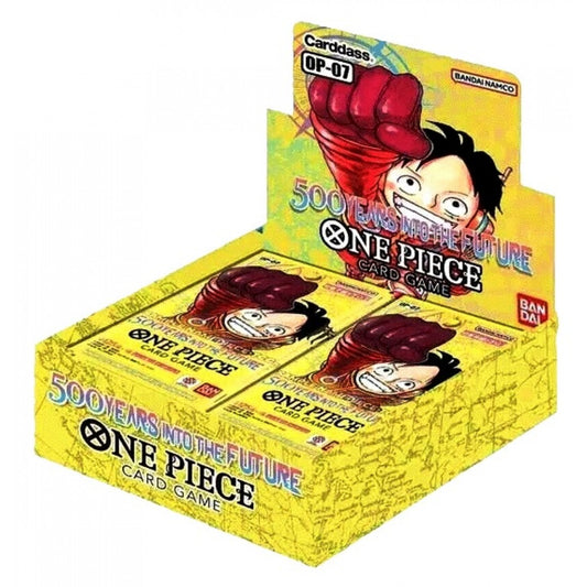 One Piece (OP07) 500 Years in the Future Boosters (24 sealed packs in a sealed box)