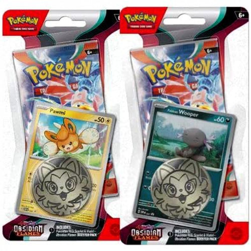 Pokemon Scarlet & Violet 3: Obsidian Flames Checklane Blister 1x pack