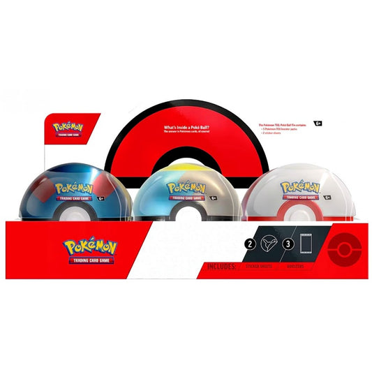 Pokémon Trading Card Game Series 10 : 2024 PokeBall Tin