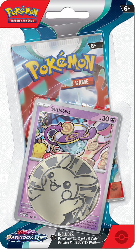 Pokémon - Scarlet and Violet Paradox Rift 1 Pack Blister - Sinistea