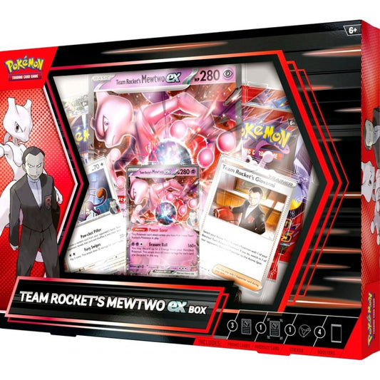 Pokemon Team Rocket's Mewtwo ex Box