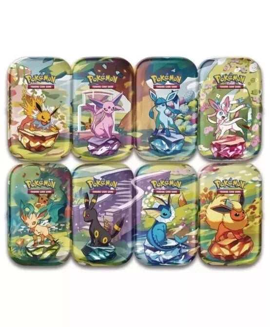 Pokémon Prismatic evolutions tin 1 x tin