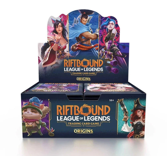 The RIFTBOUND: League of Legends TCG - Set 1 - Origins Booster Box